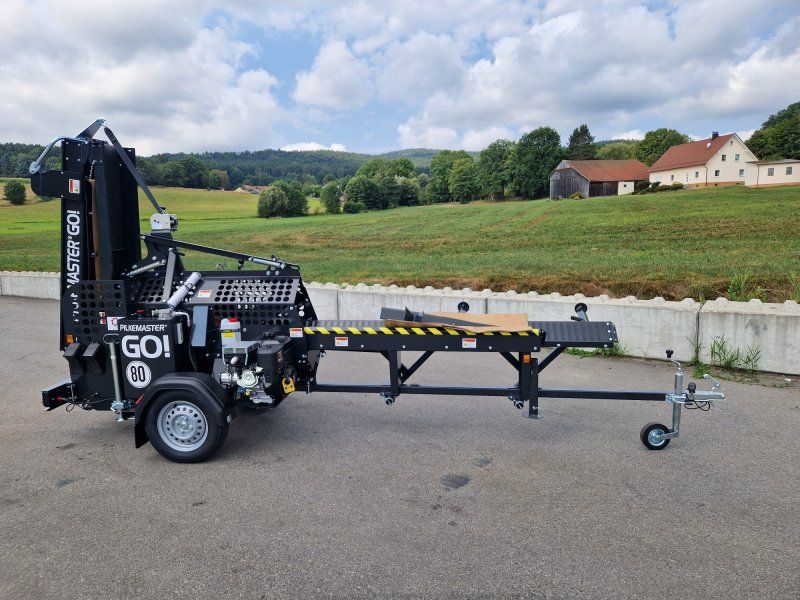 Pilkemaster GO 30cm 13PS Benzinmotor spaltautomat Förderband Stammheber