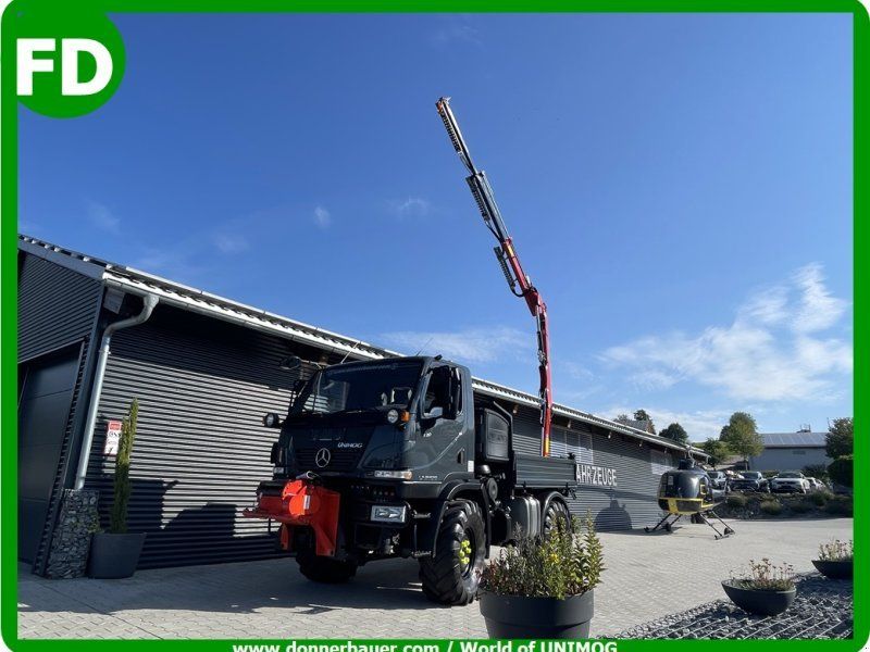 Mercedes-Benz Unimog U20, klein und kompakt, 7500 kg, Option mit Kran , 1a Zus