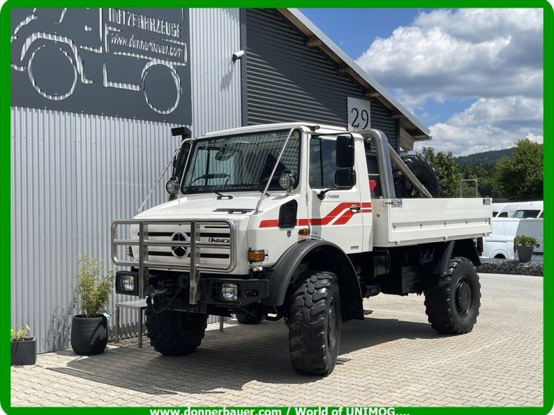 Mercedes-Benz Unimog U4000 , clusives Jagdfahrzeug , Traumzustand, Klima, Au