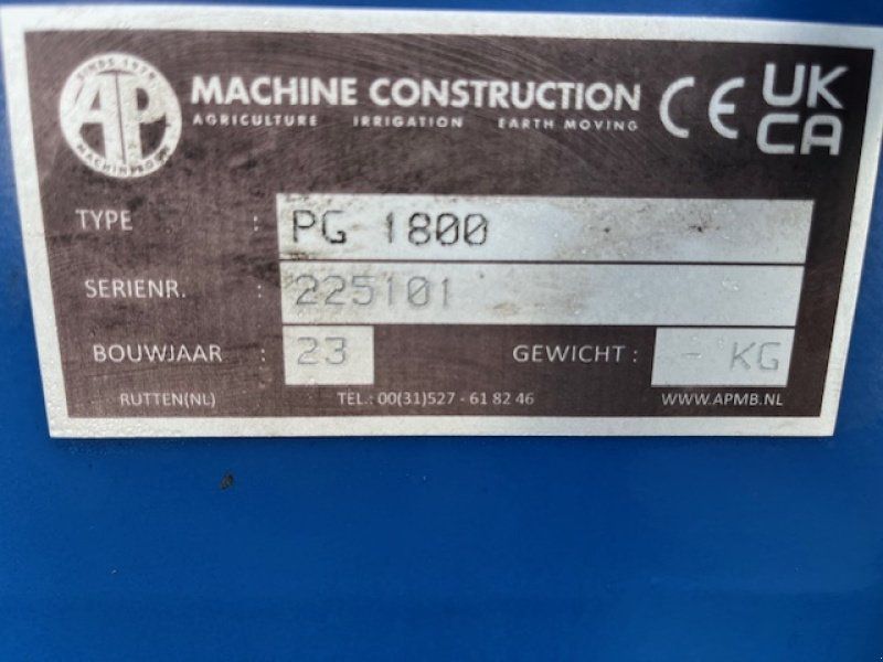 AP Maschinenbau Greifschaufel PG 1800