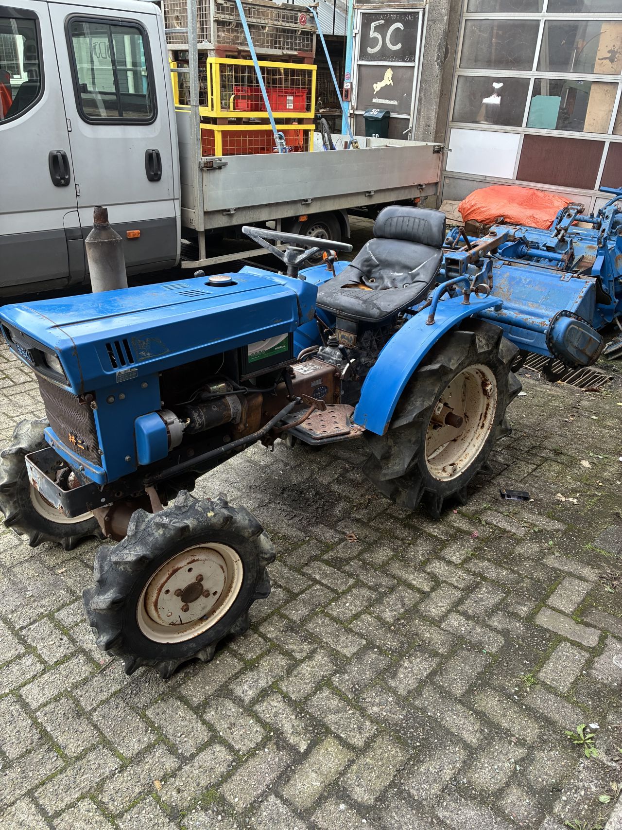 Iseki tx1500 met grondfrees
