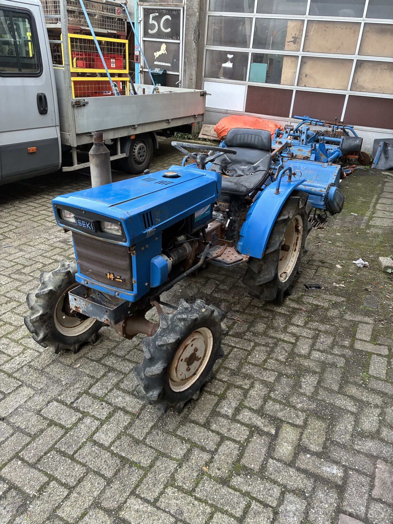 Iseki tx1500 met grondfrees