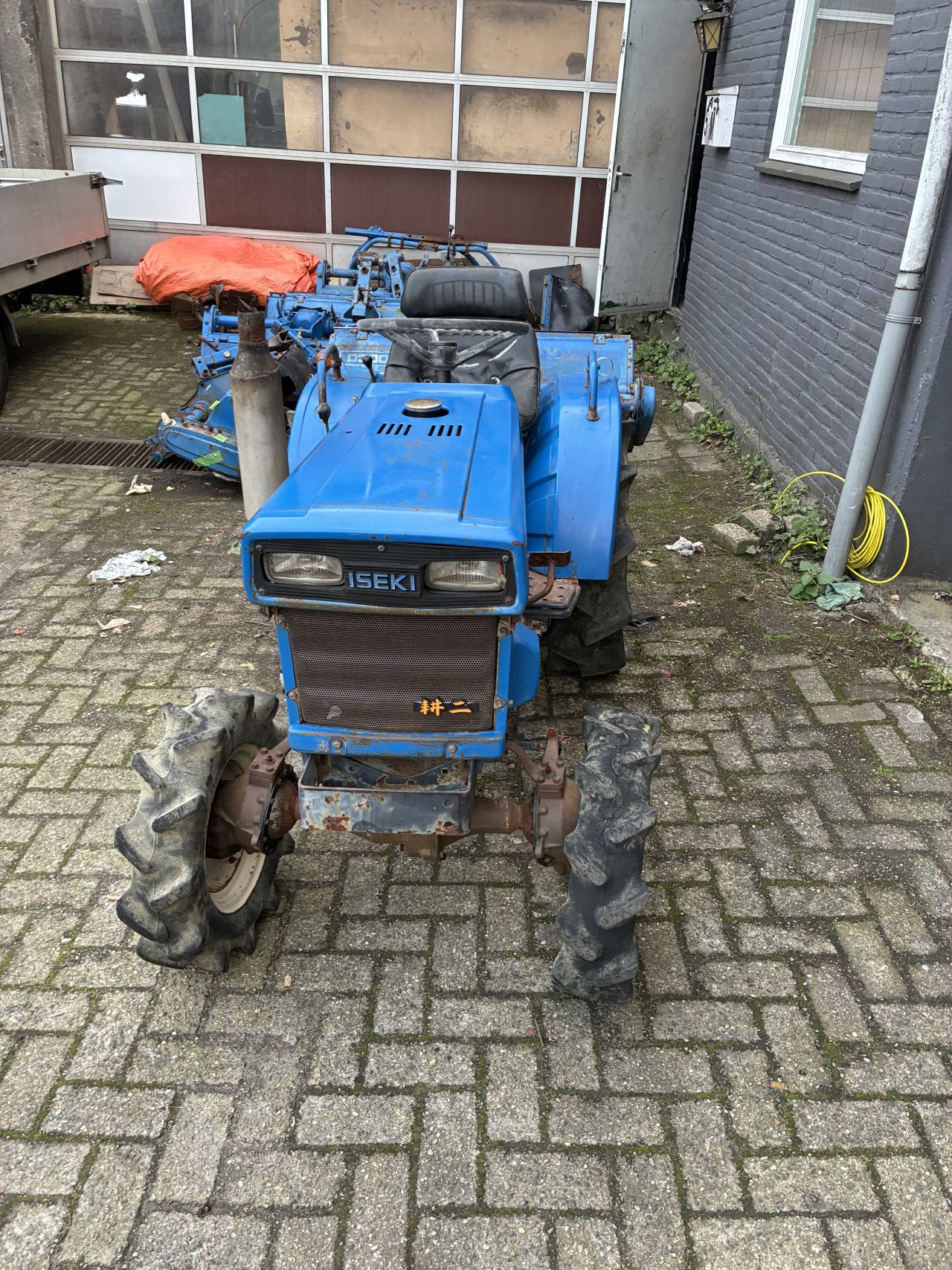 Iseki tx1500 met grondfrees