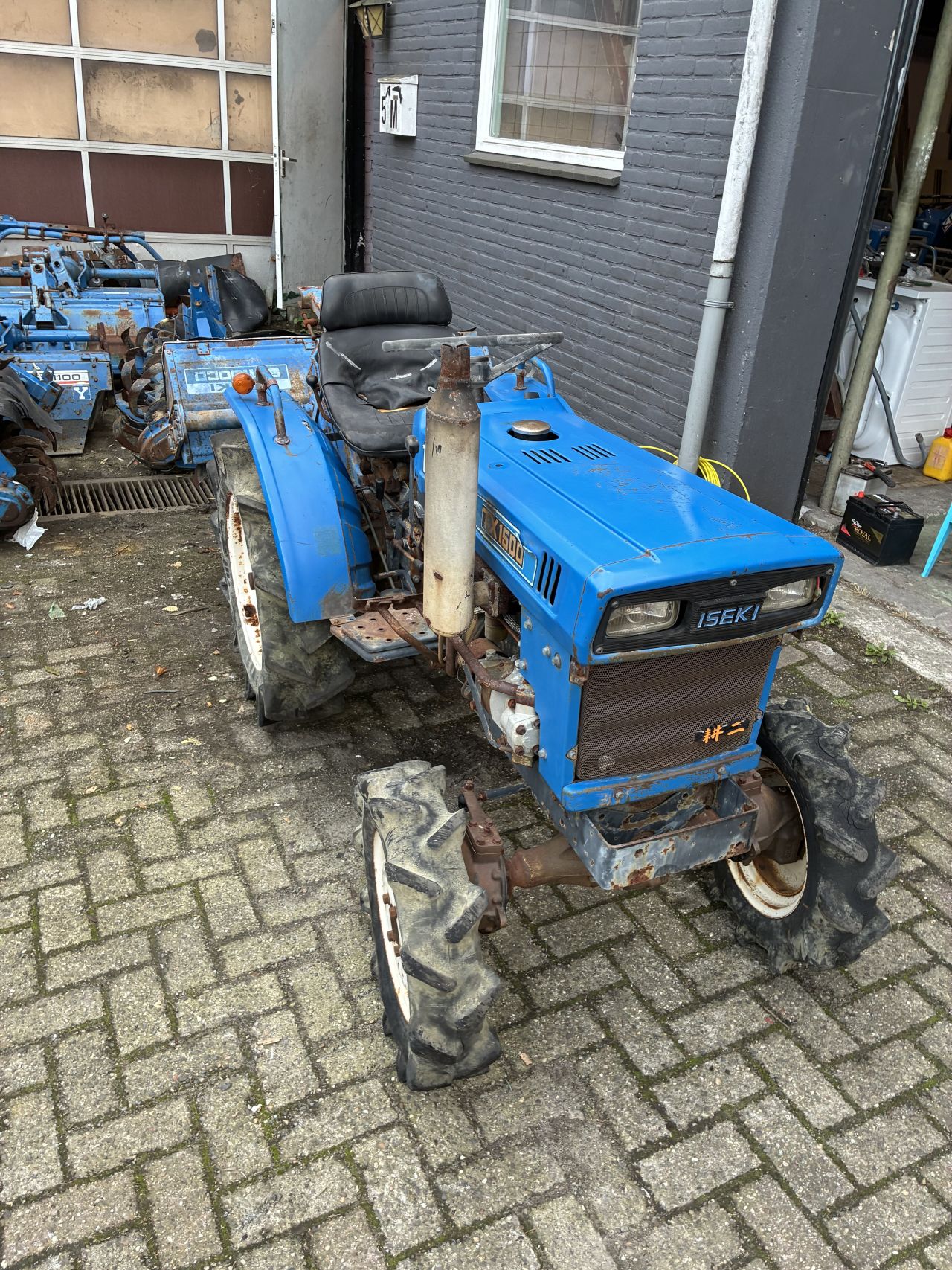 Iseki tx1500 met grondfrees