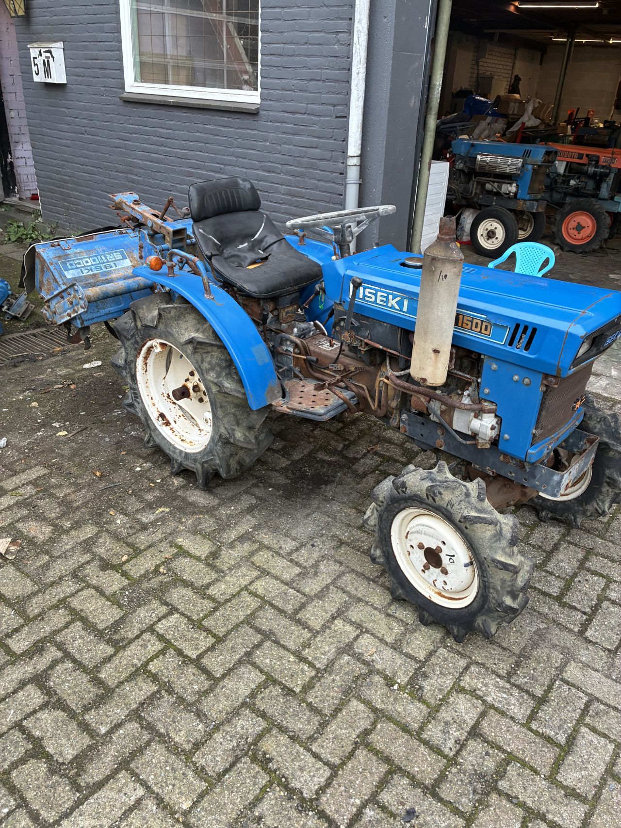 Iseki tx1500 met grondfrees