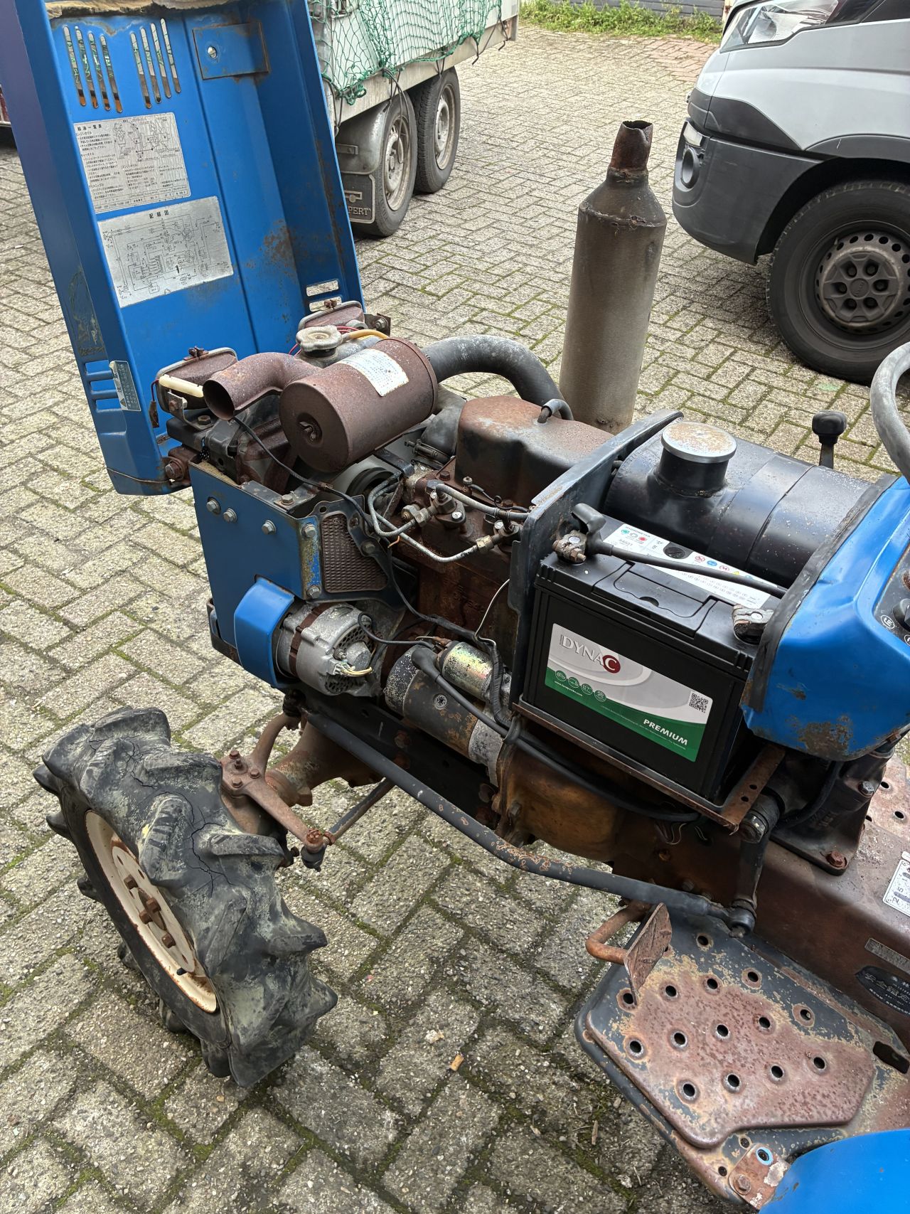 Iseki tx1500 met grondfrees