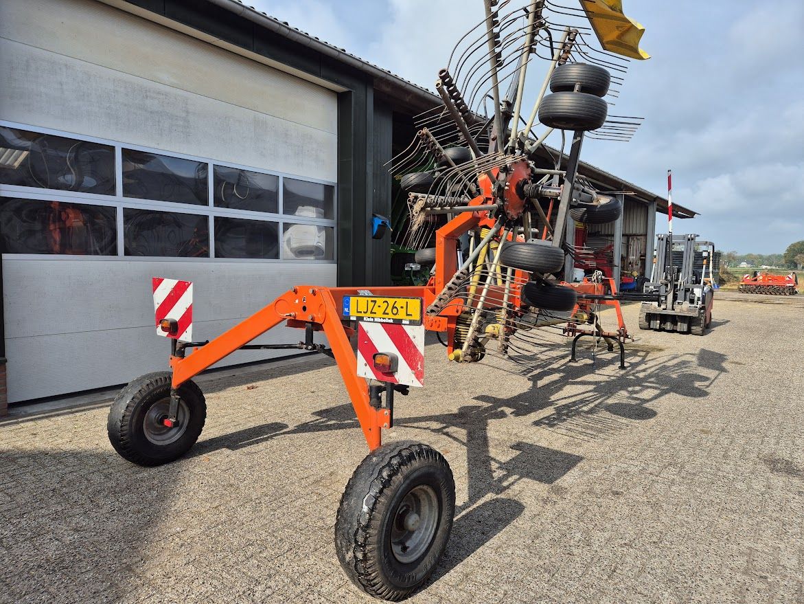 Fella TS1401 dubbele hark zijafleg
