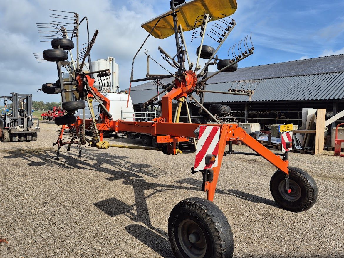 Fella TS1401 dubbele hark zijafleg