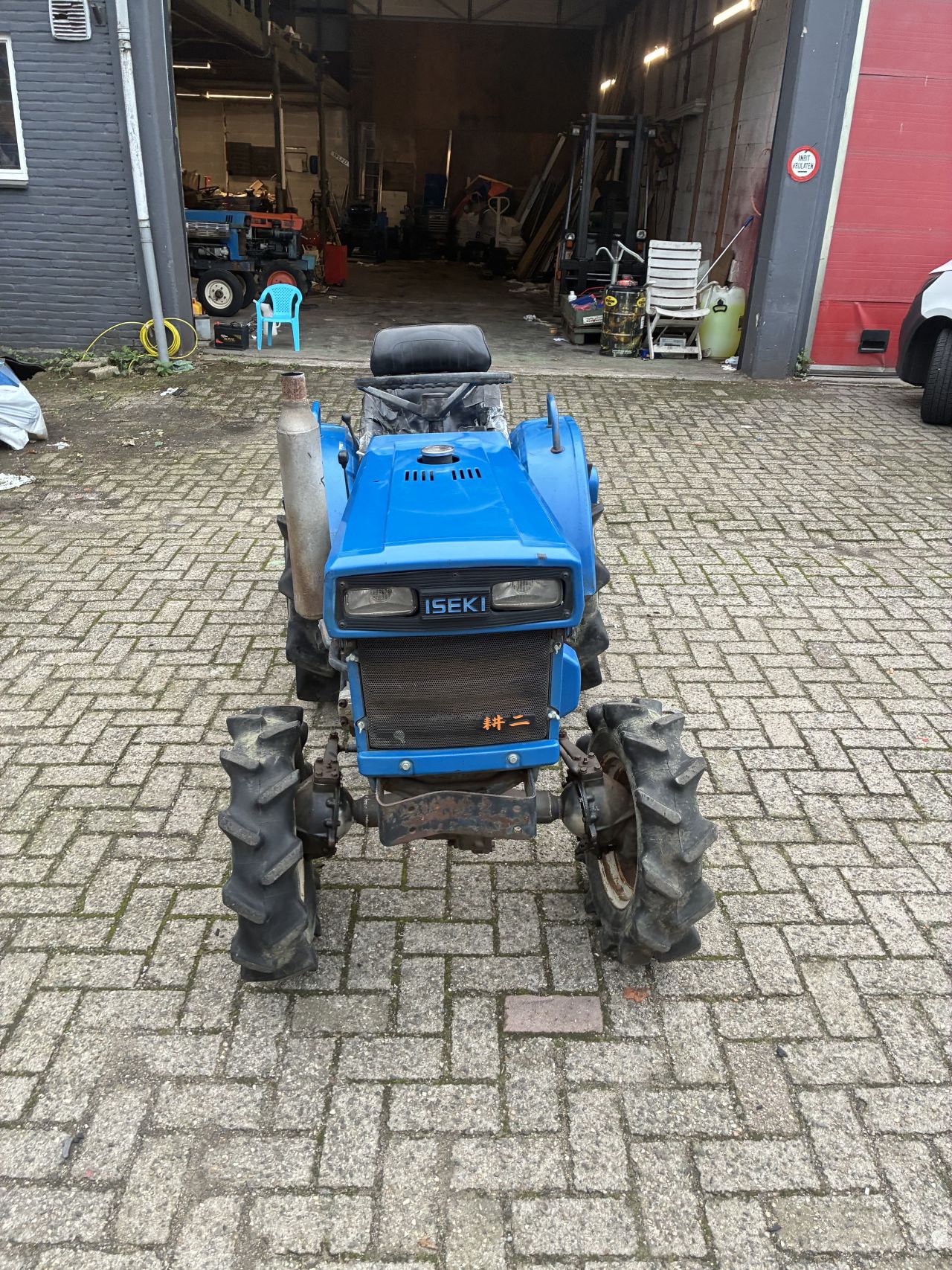 Iseki tx1300f met grondfrees