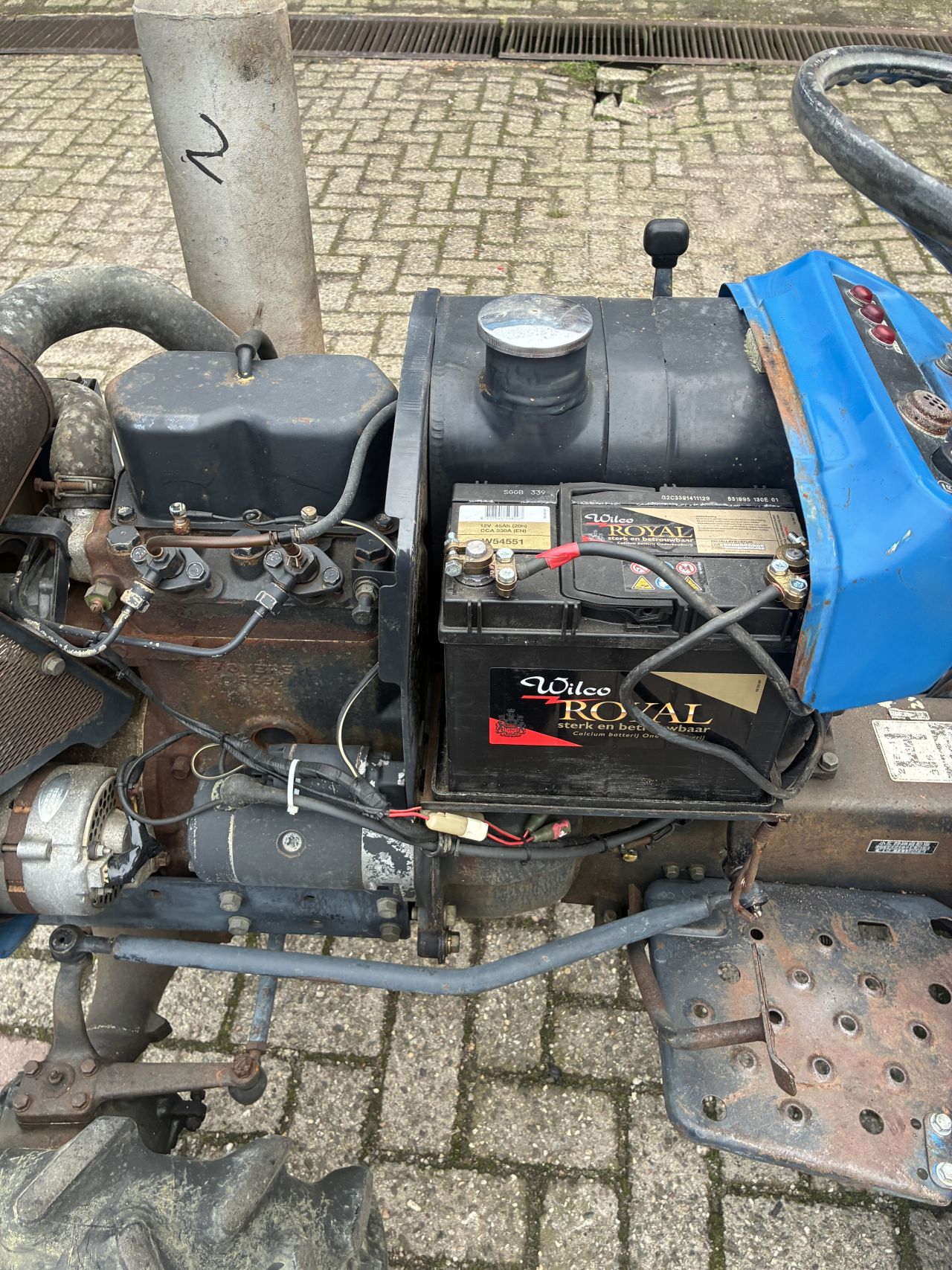 Iseki tx1300f met grondfrees