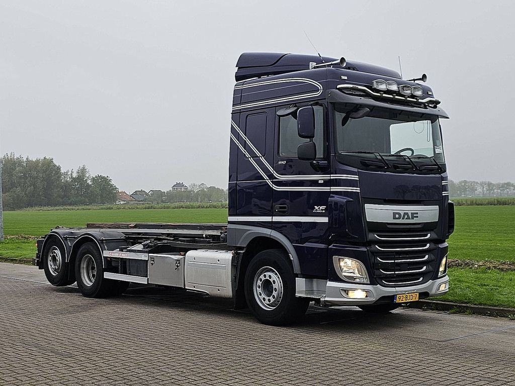 DAF XF 510 6x2 fan steeraxle