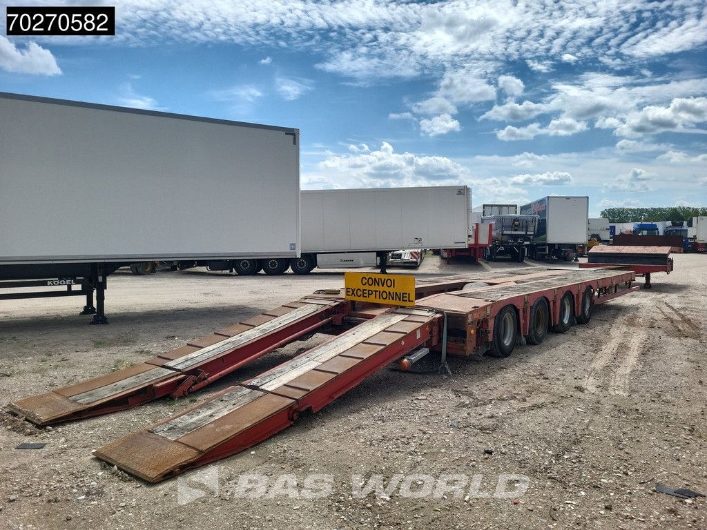 Nooteboom 0SD04072-S17DE-1H1H 4 axles Ausziebahr 2xSteering RAMPS