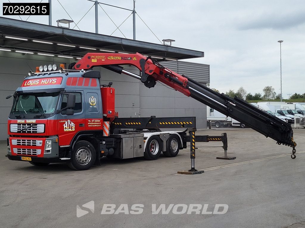 Volvo FM FM 440 6X2 NL-Truck Palfinger PK60.002 Crane Kran 10x Extensions Lift+Steering Axle