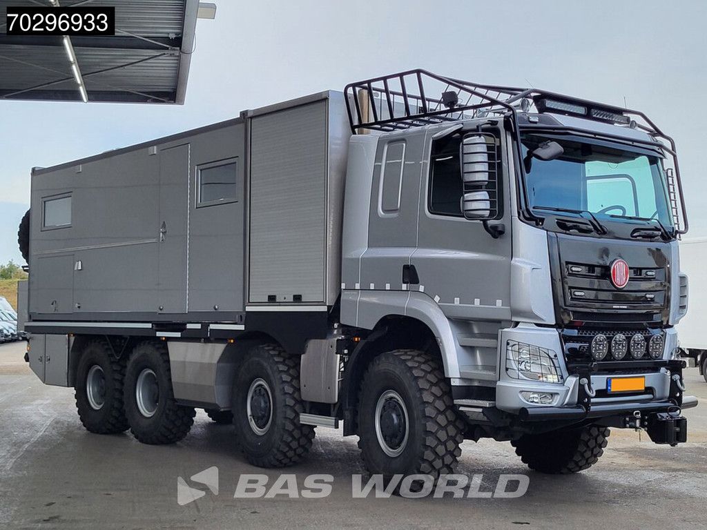 TATRA T158 8X8 NL-Truck 8x8 Off-Grid Camper Hydraulic Winch Generator Retarder Airco Euro 6