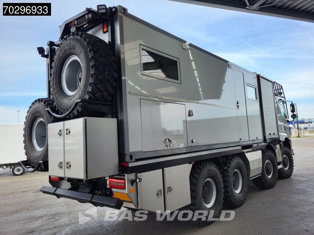 TATRA T158 8X8 NL-Truck 8x8 Off-Grid Camper Hydraulic Winch Generator Retarder Airco Euro 6