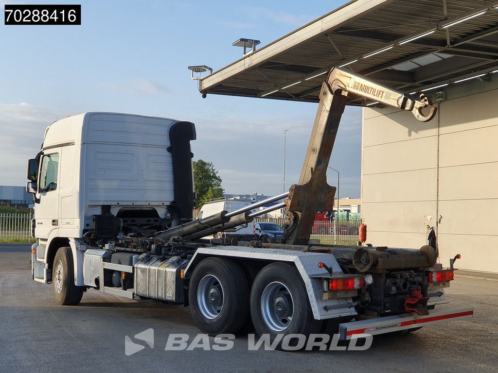 Mercedes Actros Actros 2648 6X4 HIAB XR20SL56 Hooklift Big-Axle Automatic Euro 5