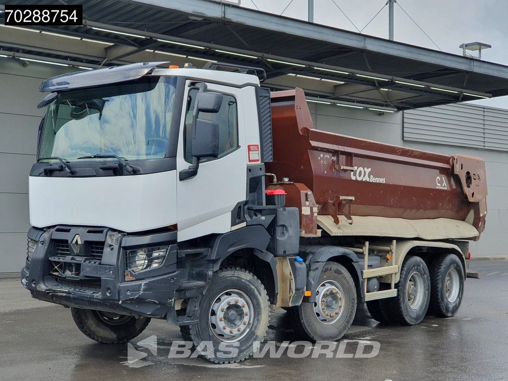 Renault K 440 8X4 18m3 Retarder Big-Axle Steelsuspension Automatic Euro 6