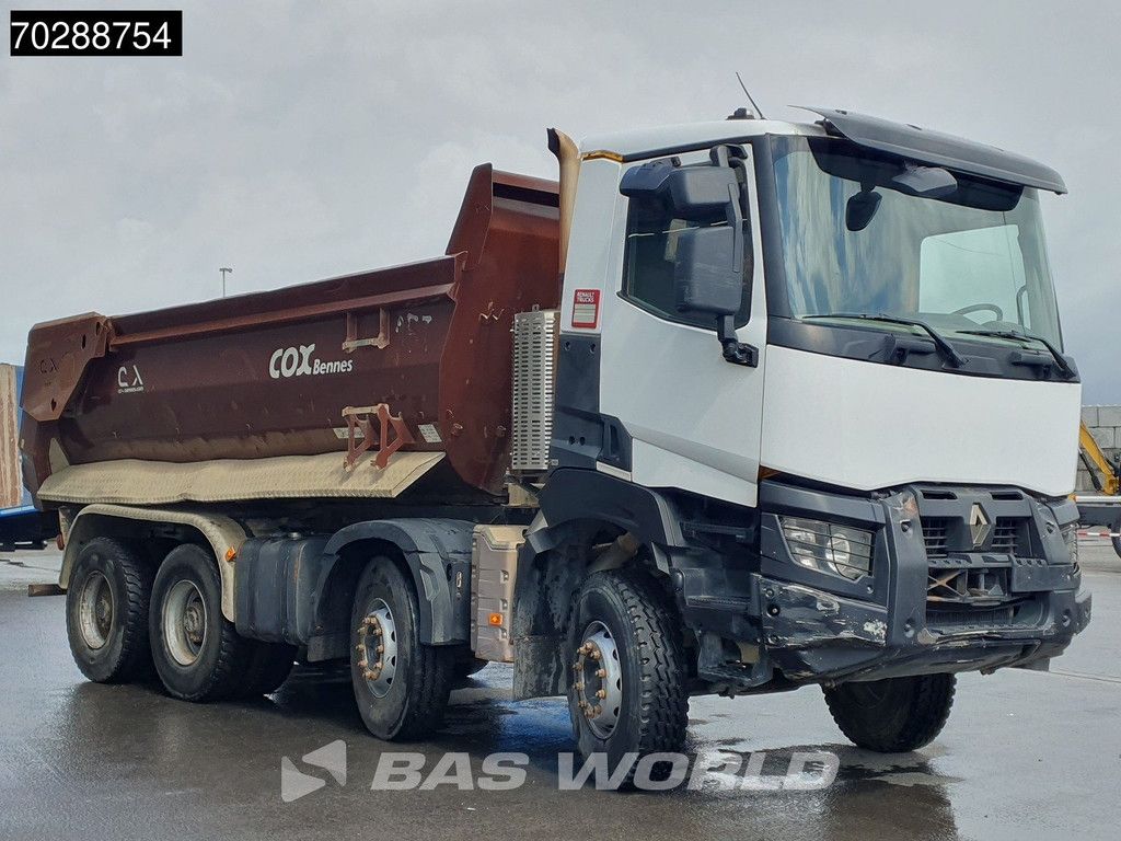 Renault K 440 8X4 18m3 Retarder Big-Axle Steelsuspension Automatic Euro 6