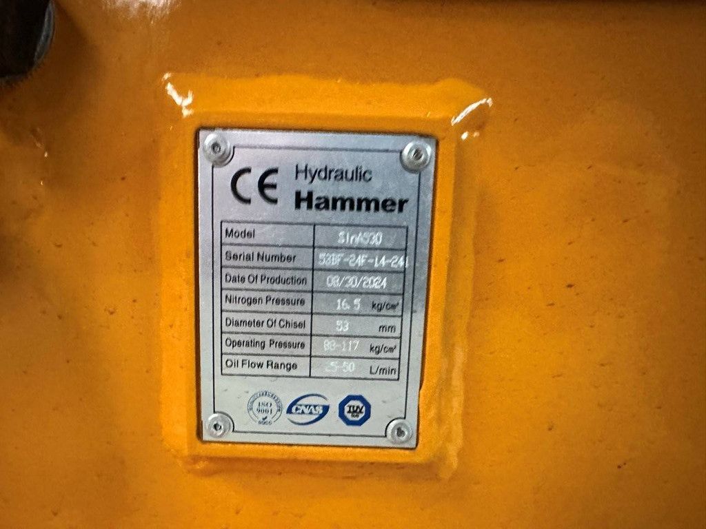 Hydraulic Hammer SINA530 2024 New