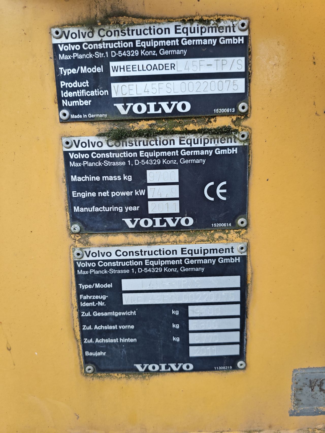 Volvo L45F