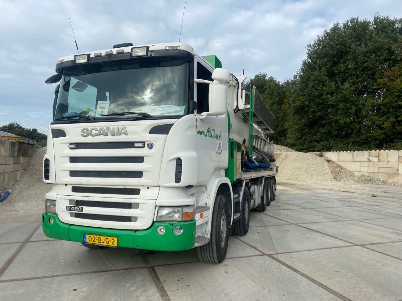 Scania R 480 10 x 4 Vacuümwagen Blaas-/Zuigauto Amphitec Vortex