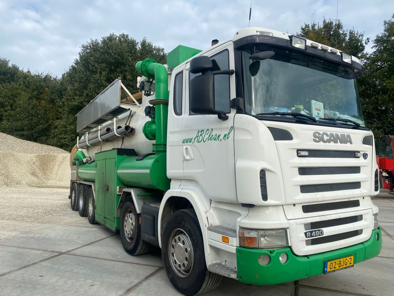 Scania R 480 10 x 4 Vacuümwagen Blaas-/Zuigauto Amphitec Vortex