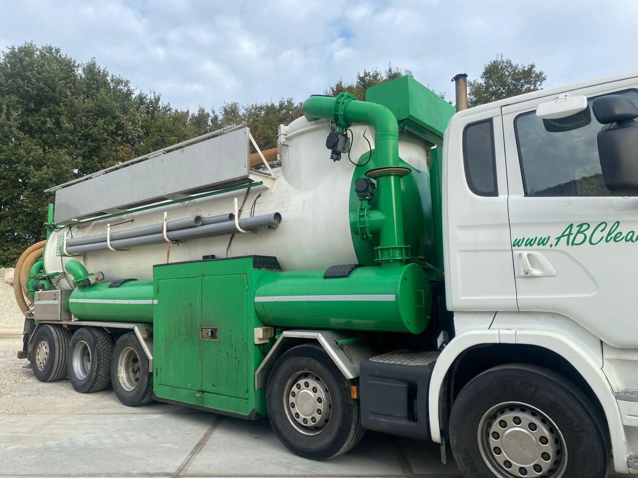 Scania R 480 10 x 4 Vacuümwagen Blaas-/Zuigauto Amphitec Vortex