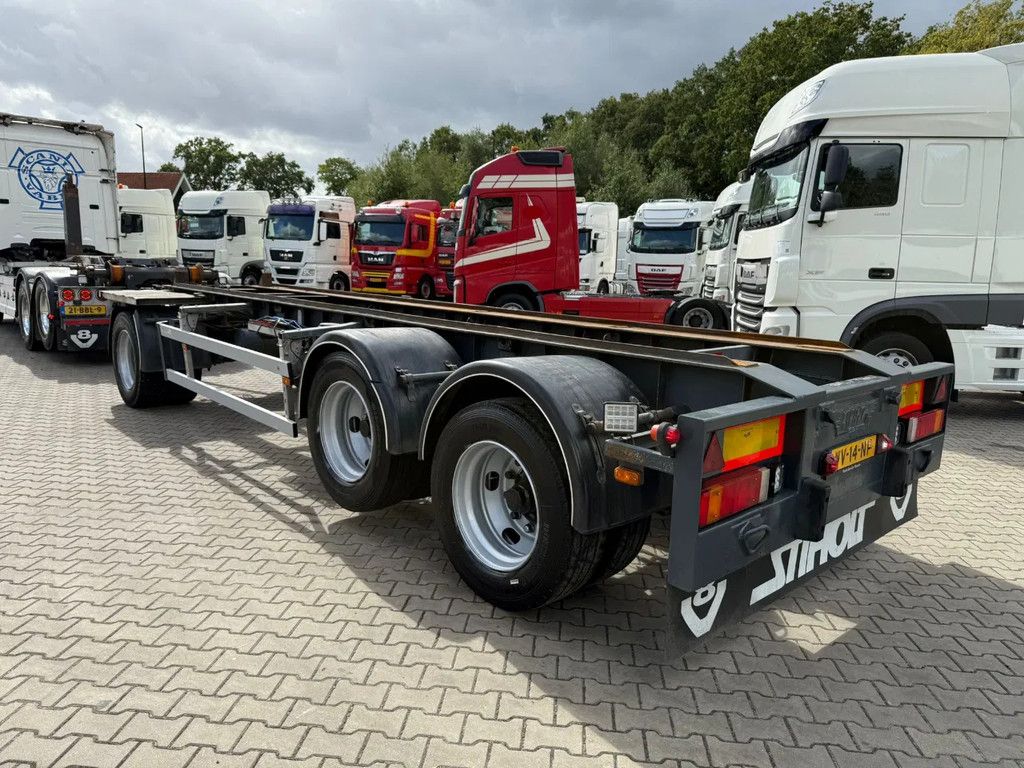 Burg 3AS Containeraanhangwagen, €3900, APK tot 28-01-2026