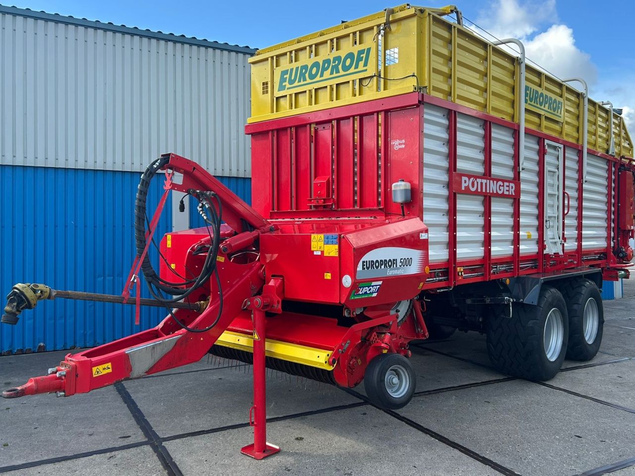 Pottinger europrofi 5000 D opraapwagen