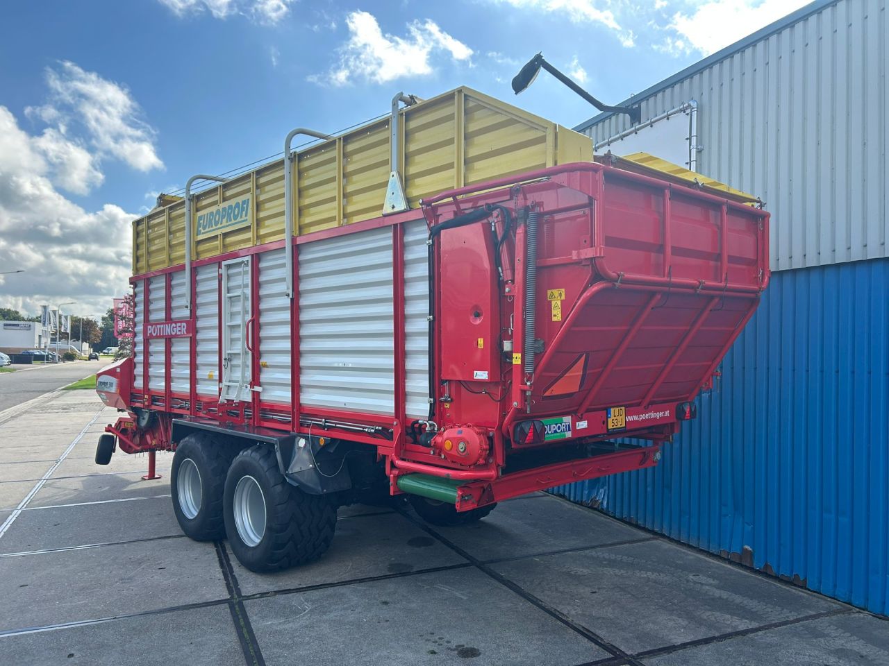 Pottinger europrofi 5000 D opraapwagen