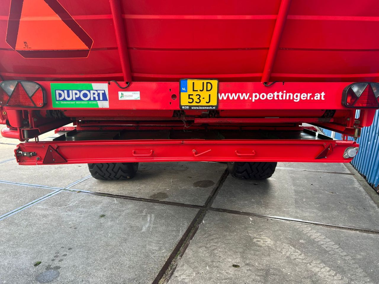 Pottinger europrofi 5000 D opraapwagen
