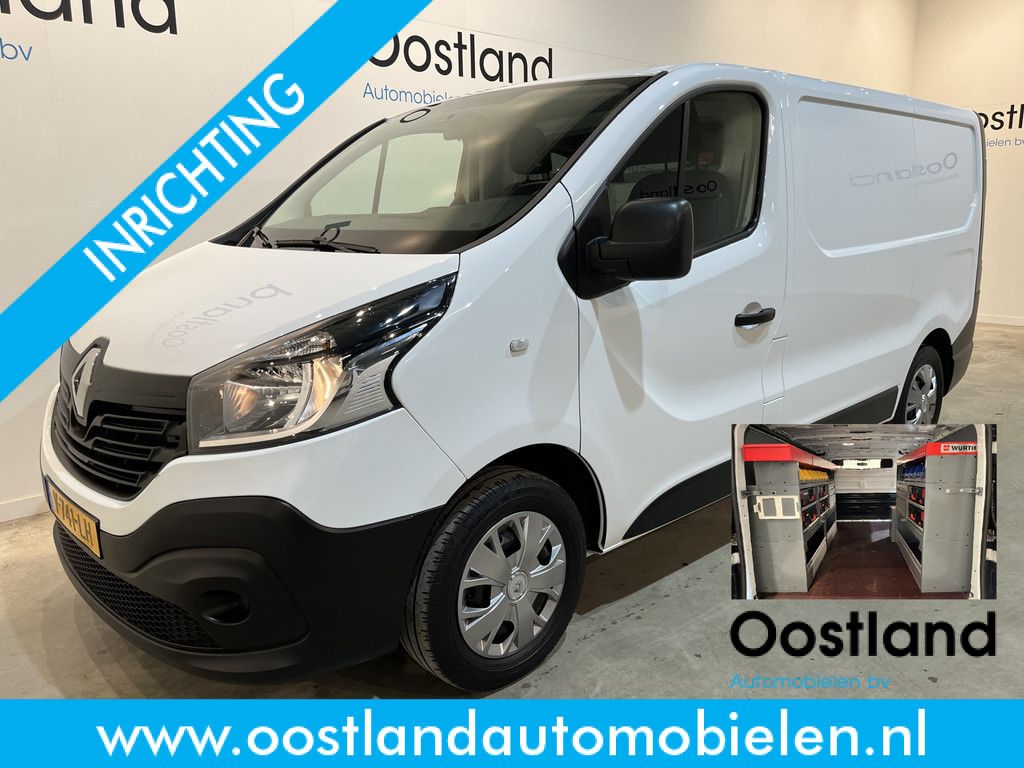 Renault Trafic 1.6 dCi L1H1 / Servicebus / Würth Inrichting / Euro 6 / Airco / Cruise Control / Navigatie / PDC / BPM VRIJ !!