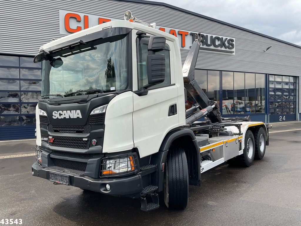 Scania G 450 6x4 AJK 20 Ton haakarmsysteem