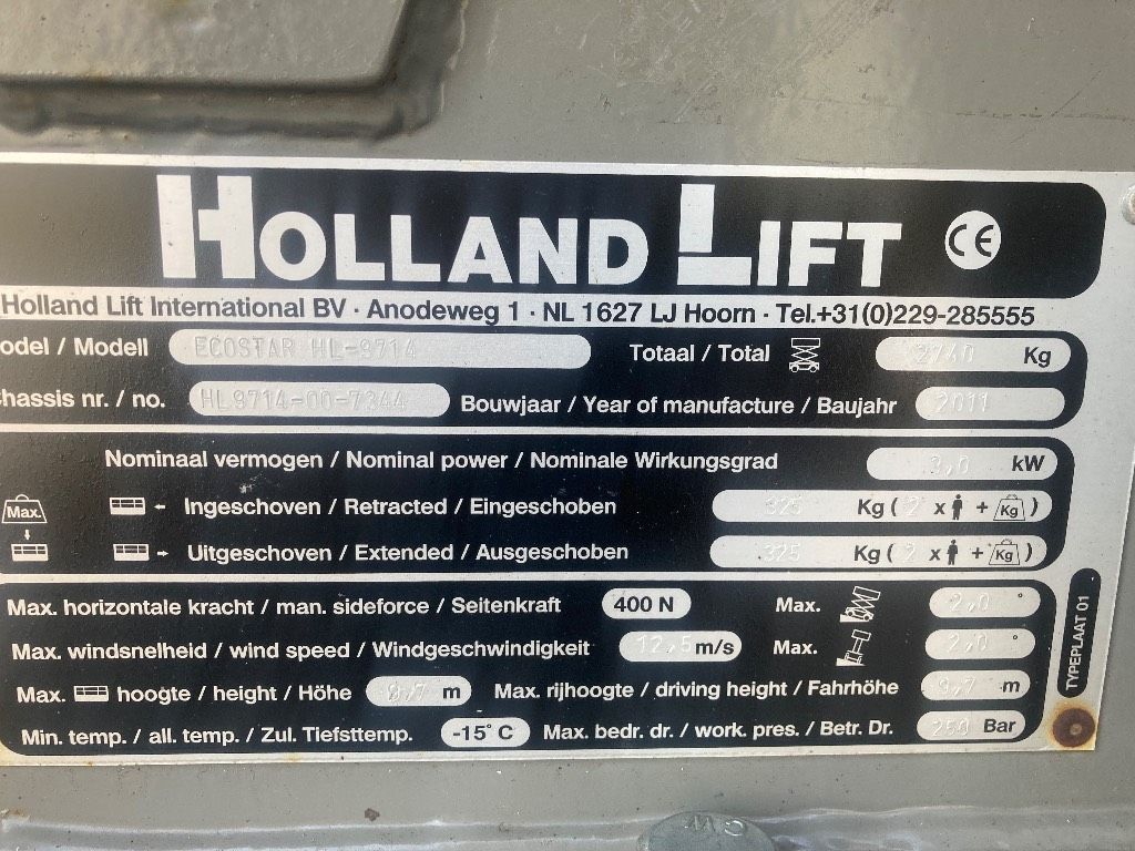 Holland Lift HL 9714