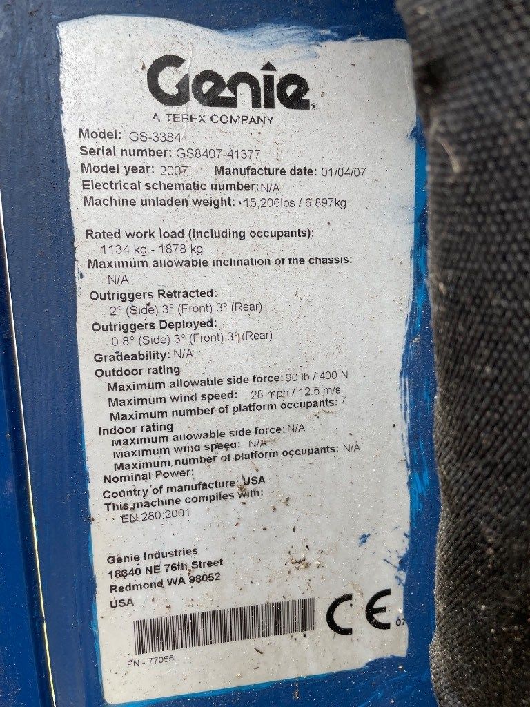 Genie GS 3384 RT