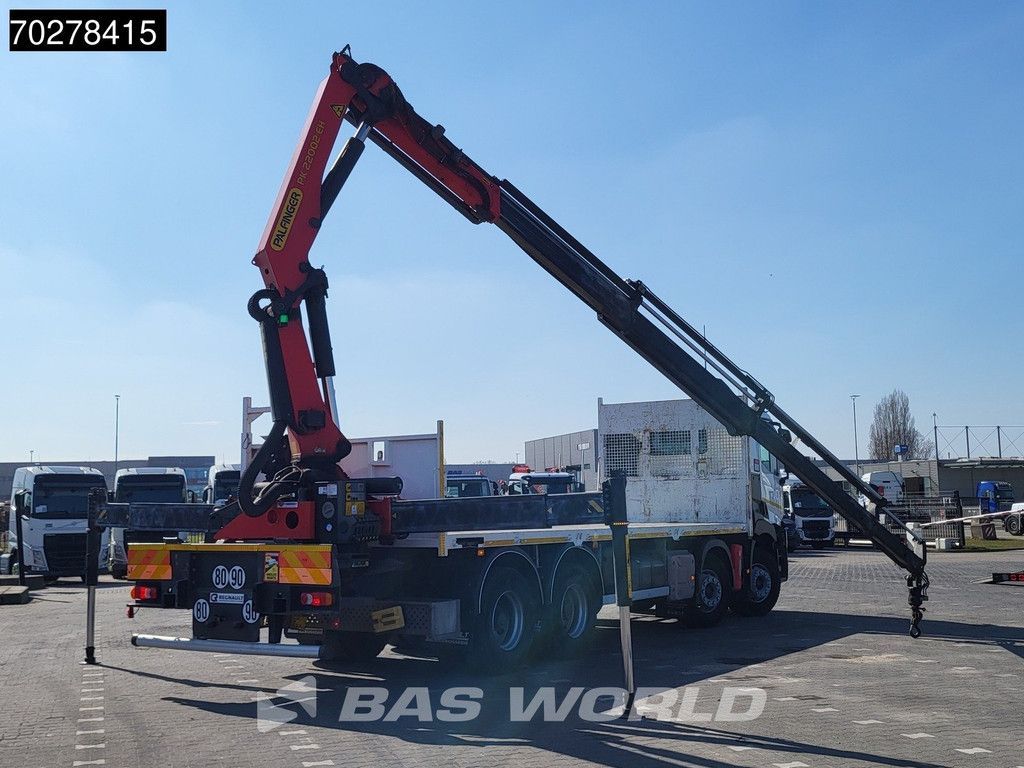 Renault C 430 8X4 Palfinger 22002 EH kran Crane Big-Axle steel suspension Euro 6