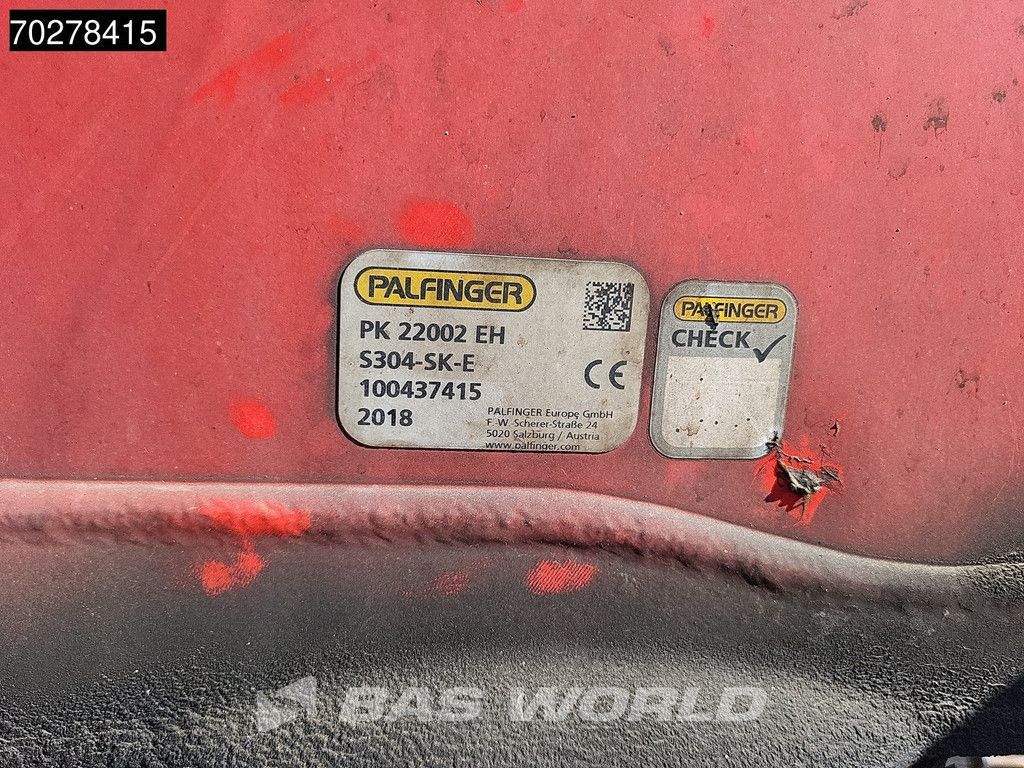 Renault C 430 8X4 Palfinger 22002 EH kran Crane Big-Axle steel suspension Euro 6
