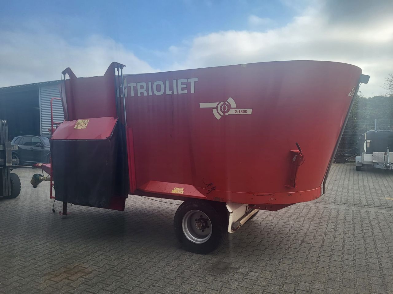 Trioliet SM2-18ZK / solomix 2-1800 voermengwagen