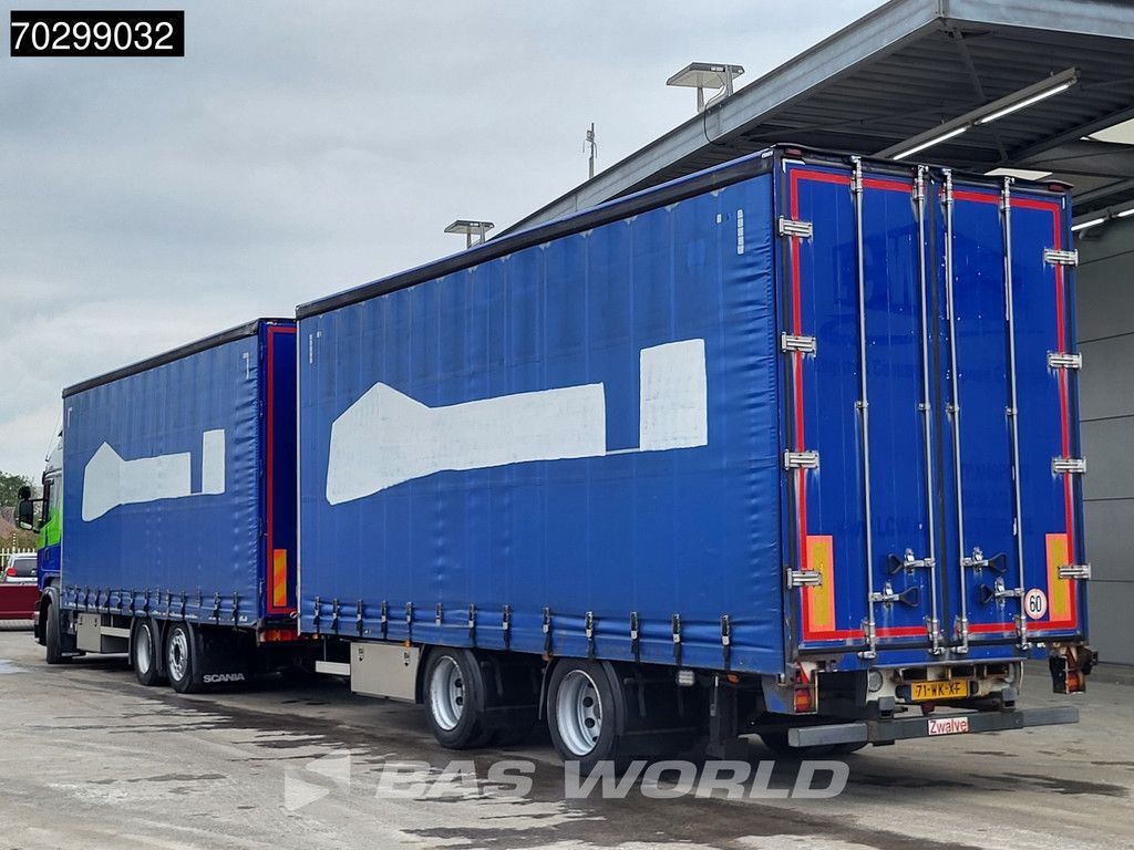 Scania R R410 6X2 NL-Combi Curtainsides Lift+steering axle Automatic Euro 6