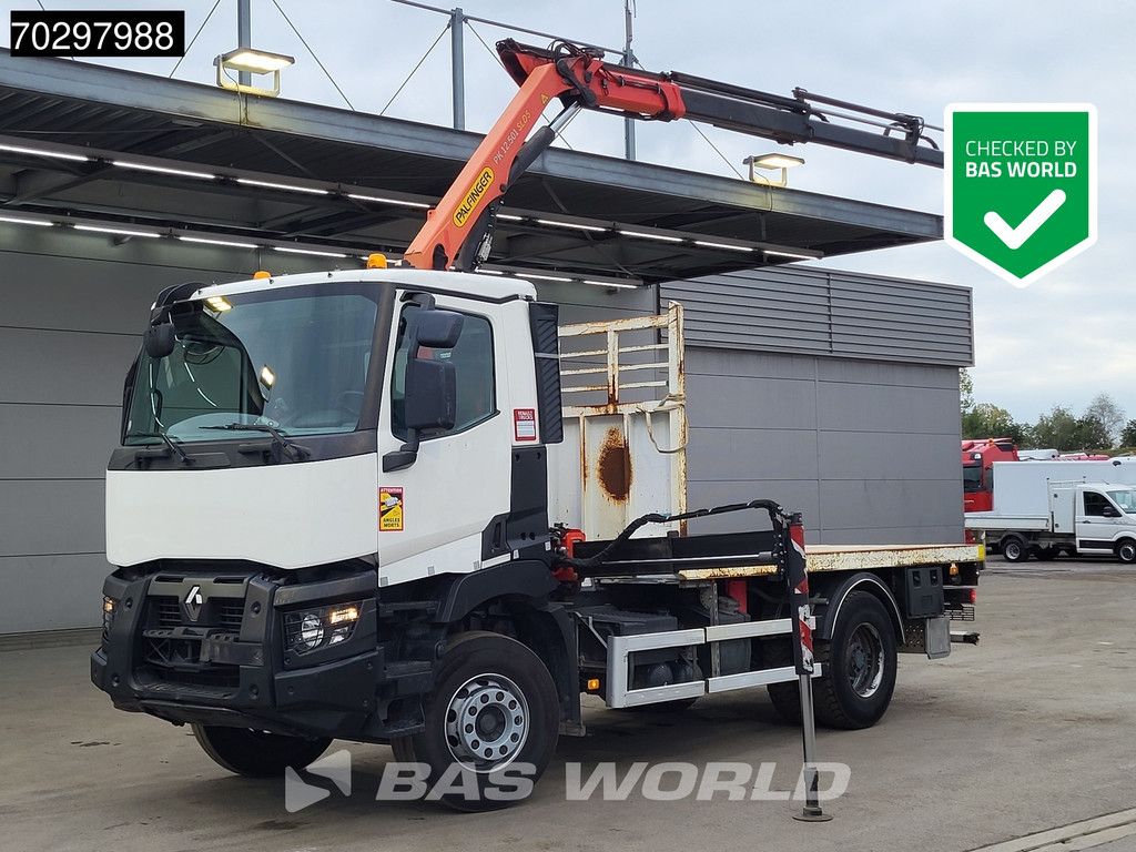 Renault C C 380 4X2 Palfinger PK 12.501 Crane Big-Axle Steelsuspension Automatic Euro 6