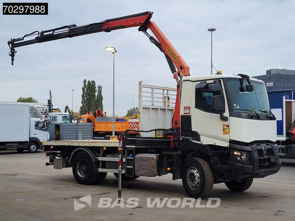 Renault C C 380 4X2 Palfinger PK 12.501 Crane Big-Axle Steelsuspension Automatic Euro 6