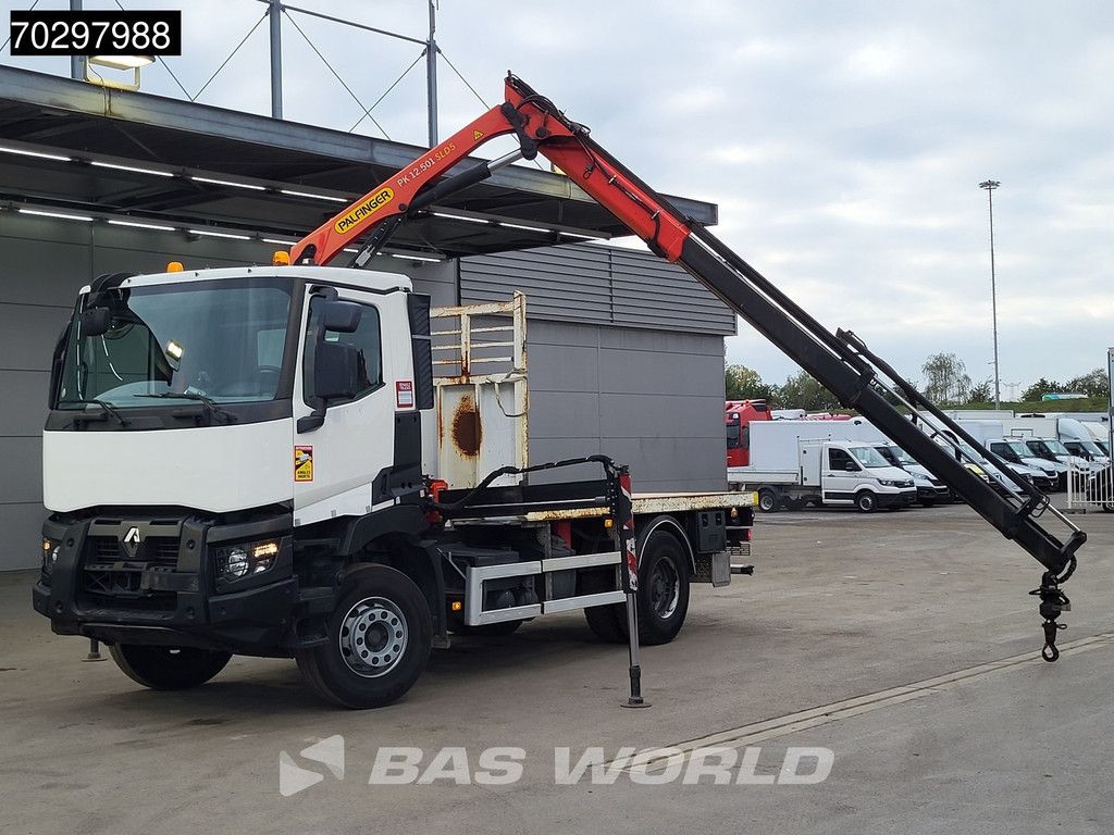 Renault C C 380 4X2 Palfinger PK 12.501 Crane Big-Axle Steelsuspension Automatic Euro 6