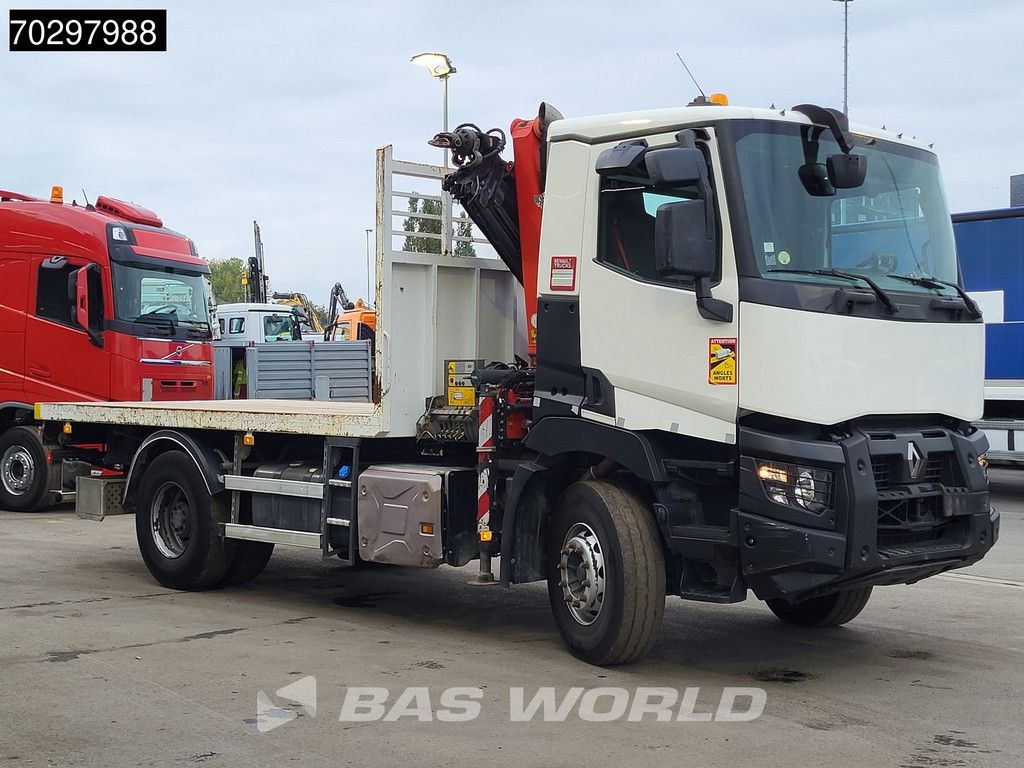 Renault C C 380 4X2 Palfinger PK 12.501 Crane Big-Axle Steelsuspension Automatic Euro 6