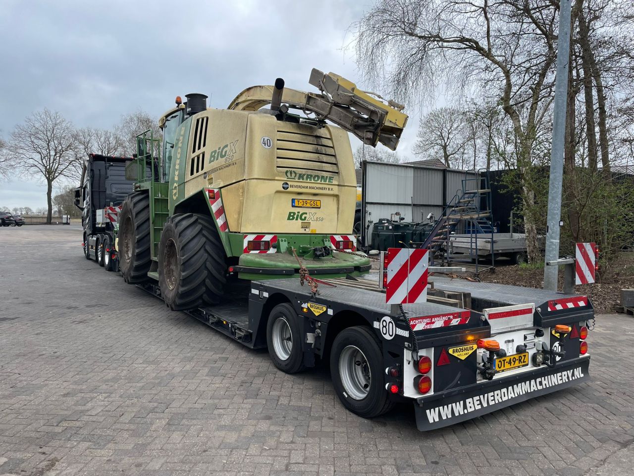 Volvo Fh 500 + Broshuis low loader