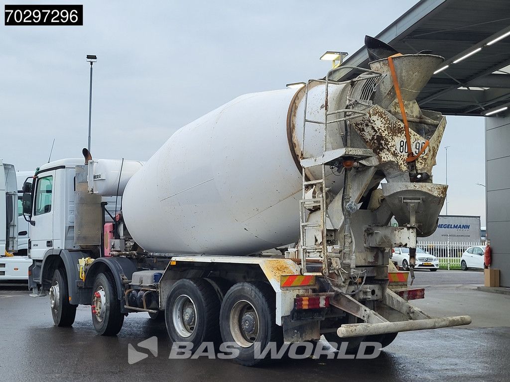 Mercedes Actros 3236 8X4 9m3 Liebherr Mixer Big-Axle Steelsuspension 3-Pedals Euro 3