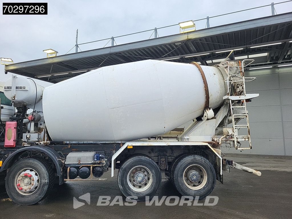 Mercedes Actros 3236 8X4 9m3 Liebherr Mixer Big-Axle Steelsuspension 3-Pedals Euro 3