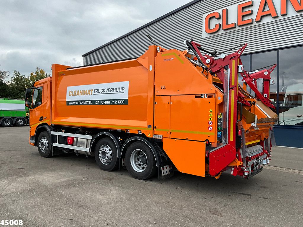DAF FAG XD 340 Euro 6 VDL VORAX 20m³ Welvaarts weegsysteem