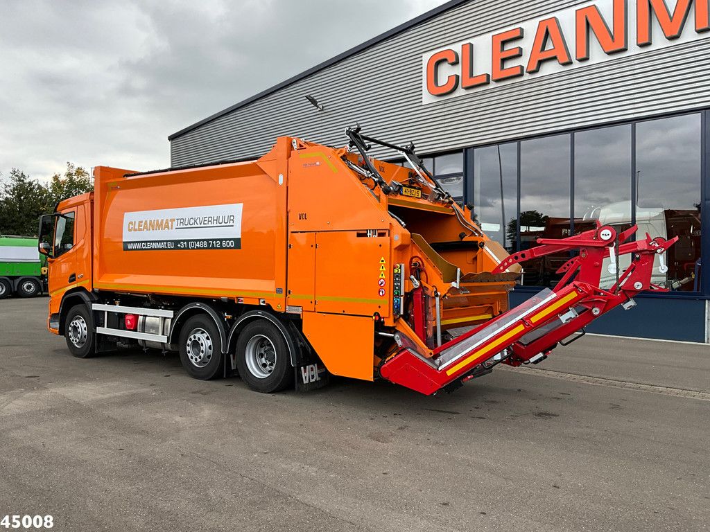 DAF FAG XD 340 Euro 6 VDL VORAX 20m³ Welvaarts weegsysteem