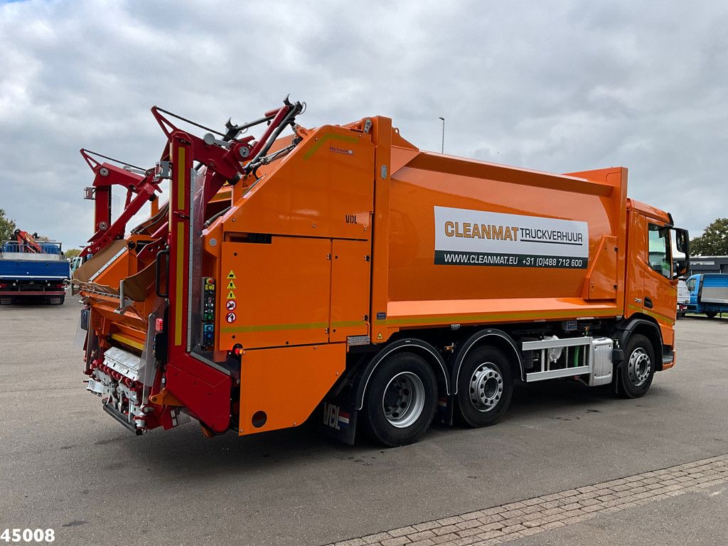 DAF FAG XD 340 Euro 6 VDL VORAX 20m³ Welvaarts weegsysteem