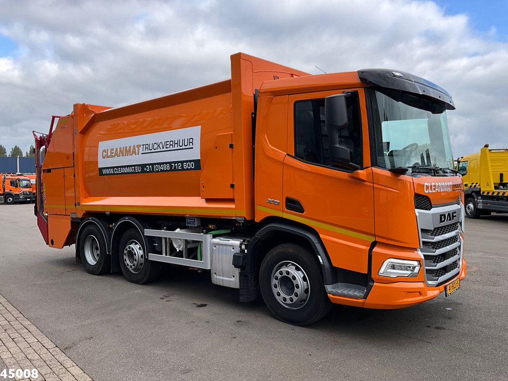 DAF FAG XD 340 Euro 6 VDL VORAX 20m³ Welvaarts weegsysteem